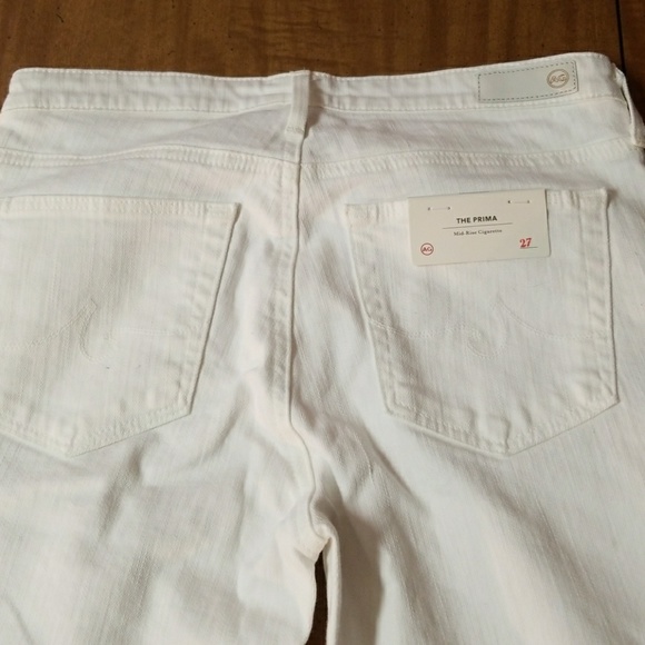 Adriano Goldschmied The Prime white jean NWT 27 - Picture 6 of 8